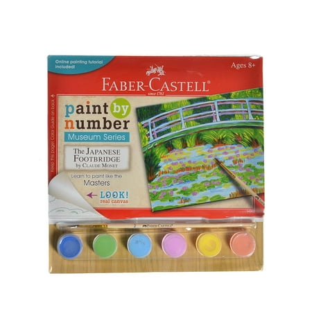 Paint by Number Museum Series The Japanese Footbridge by Monet (pack of