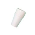 thumbnail image 1 of Cateissary 10 Uds. De vasos de papel para jardín de infantes, vasos desechables para manualidades, pintura para educación temprana, bebidas, Mostrada Blanco, 1 of 6