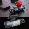thumbnail image 3 of 1080P WIFI Dual Camera Dash Cam For Cars Front Inside Car Camera With IR Night Recorder Driving Angle Vision Wide Recording Loop, 3 of 8