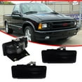 thumbnail image 2 of GTINTHEBOX Smoked Front Bumper Turn Signal Lights For 1994-1997 Chevy S10 Blazer GMC Sonoma, 2 of 8