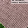 thumbnail image 4 of Synthetic Artificial Grass Turf, High Density Garden Faux Grass Turf, Backyard Pet Dog Artificial Grass Mat，Party Playground Fake Grass Wedding Rug, 0.7/2cm Thick (Color : Green-2cm, Size :, 4 of 7