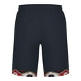 thumbnail image 4 of Mesh Shorts Men with Liner Multi Zipper Pockets Lightweight Breathable Swim Trunks Quick Dry Surf Running Gym Gear, 4 of 5