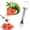 Z-BSilver, variant on YardChic Watermelon Cutter Slicer Tool, Stainless Steel Fruit Cutter with Ergonomic Handle, Stainless Steel Fruit Cutter Kitchen Gadget for BBQ, Picnic, Camping & Snack Prep, Kitchen Gadgets