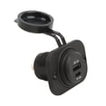 thumbnail image 2 of Automotive Chargers Plug, 6.3 Inserts 2 In 1 Waterproof Dual Car Charger Adapter  For Boat, 2 of 8