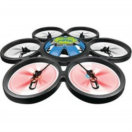Microgear EC10424-Black 2.4 GHz. Radio Controlled RC QX-839 4 Chan 6 Axis Gyro Quadcopter Drones