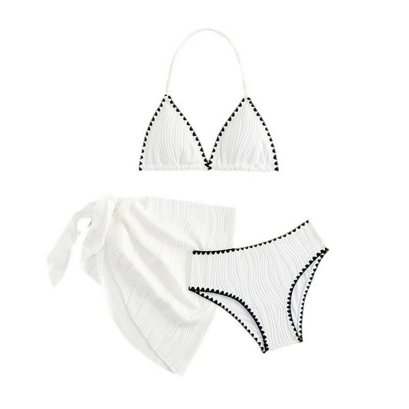 REDARER Vêtements pour Enfants, Maillot de Bain pour Filles Bikini pour Filles Source Thermale Plage Maillot de Bain pour Jeunes Filles pour Fêtes de Natation et Été, Taille : 9-10 Ans