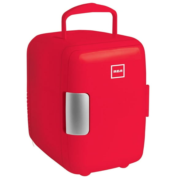 Mini Frigobar RC-4R RCA Motor Silencioso Capacidad 4 Lt RCA Potencia 8/45 Watts Rojo