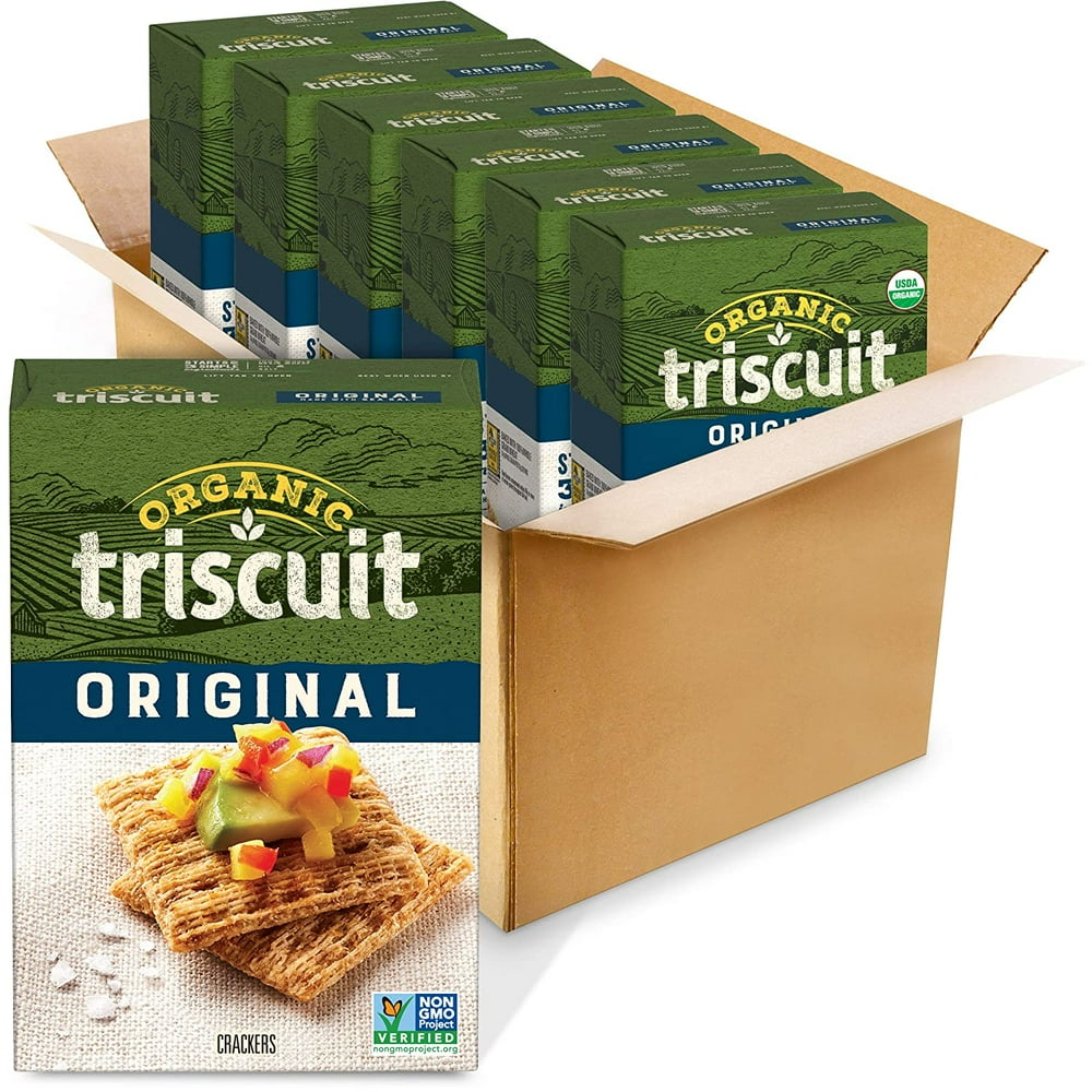 Triscuit Organic Original Crackers (Pack of 6) NonGMO