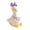 bowknot, variant on Adorable Duck Plush Animal -11'' Rustic Style Duck Stuffed Animal Toy Soft Plush Doll for Birthday Kids Gifts