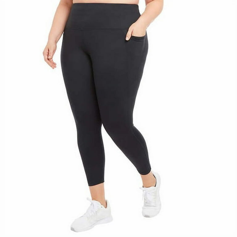 Danskin Women's Ultra High Rise Side Pockets Moisture
