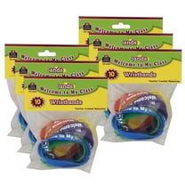 Teacher Created Resources Welcome to My Class Wristbands Assorted 10 Per Pack 6 Packs (TCR6023-6)