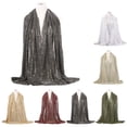 thumbnail image 2 of MesaSe Hijab pour Femmes, Mode, Paillettes, Style National, Foulard de Tête, Châle de Tête pour Femmes, 2 of 10