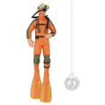 thumbnail image 1 of Fish Tank Diver Ornament Floating Simulation Swimming Posture Frogman Aquarium Landscaping Decoration Orange, 1 of 4
