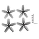 thumbnail image 2 of Hélices de avión, 2 pares de hélices para hélices de cuadricóptero, alas de dron diseñadas para el futuro, 2 of 14
