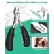thumbnail image 4 of Professional Toenail Clippers Set, Super Sharp Nail Clippers for Thick And Ingrown Hard Toenails Stainless Steel Pedicure Clippers, 4 of 5