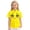 Yellow, variant on Tisuna Boys Girls Summer Shirt Child Cartoon Print Short Sleeve Lapel Collar Tshirt Stylish Cute Little Kids School Holiday Playwear Outfits Orange Size 3-4 Years