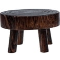 thumbnail image 1 of EIMELI Wood Plant Riser Stand Round Stool Bonsai Holder Potted Plant Display Shelf, 1 of 5