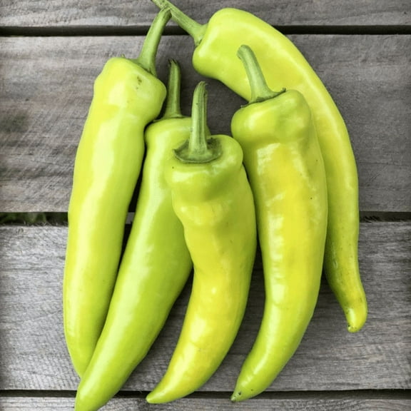 TomorrowSeeds - Hungarian Hot Wax Pepper Seeds - 300  Count - For 2026 Planting 15,000 Scoville