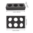 thumbnail image 2 of FONDOTIN Takeout Cup Holders Beverage Carrier Hole Design 2Pcs, 2 of 8
