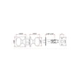 thumbnail image 2 of Design House Cambridge 2-Way Latch Interior Passage Door Knob, Satin Nickel, 2 of 9