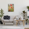 thumbnail image 3 of Stupell Industries Abstract Red Poppies Botanical & Floral Painting Gray Framed Art Print Wall Art, 24 x 30, 3 of 9