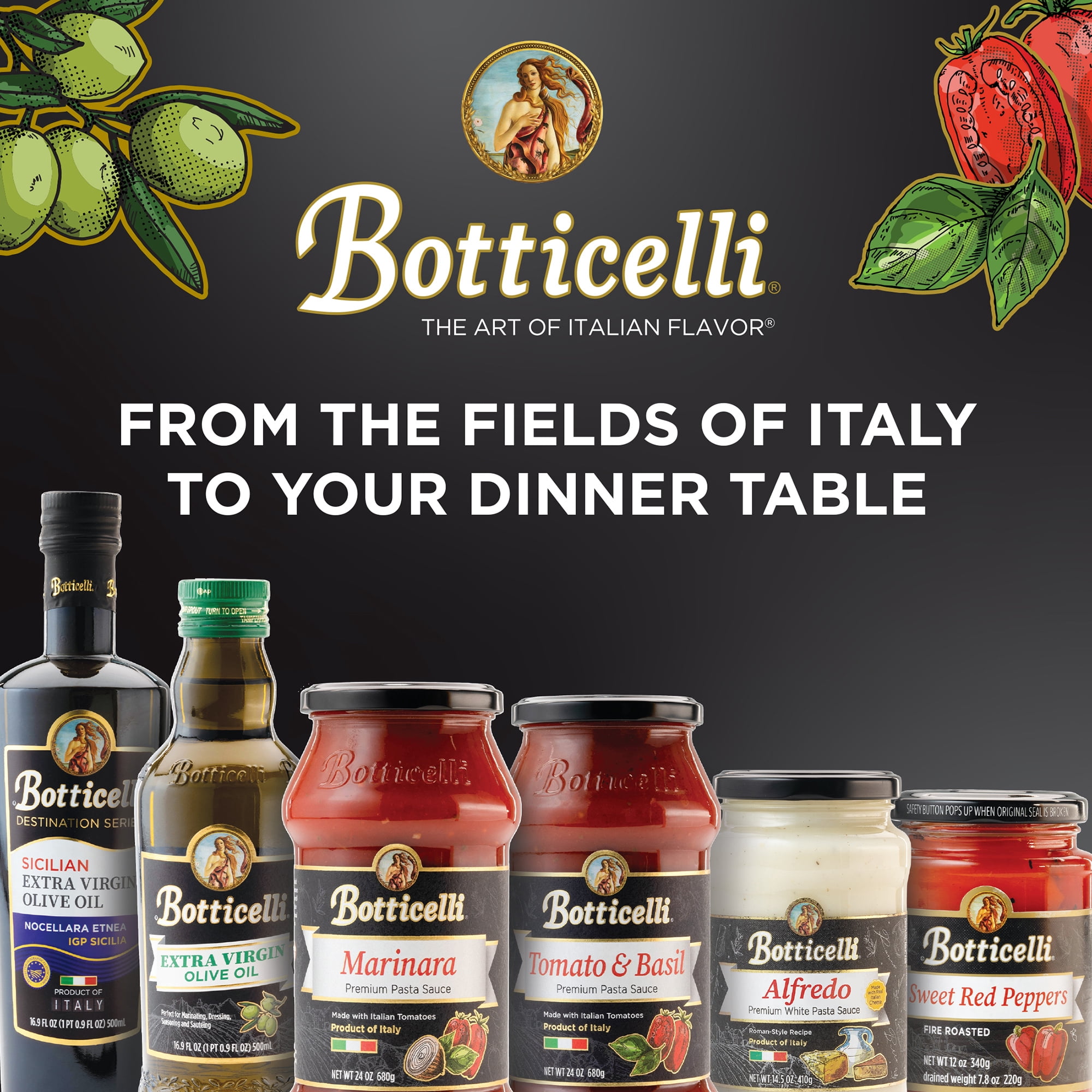 Botticelli Extra Virgin Olive Oil, 67.6 fl oz