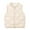 White, variant on Kids Puffer Vest Boys Winter Vest Lightweight Cute Jacket Sleeveless Warm Outerwear for Children 5-6 Years