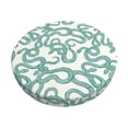 thumbnail image 2 of Lsque Hand Drawn Snake Round Bar chair cushion covers Velvet Fabric Premium Comfort Protects from Scratches and Stains for 14-17 Inch Chair- 13 inch, 2 of 7