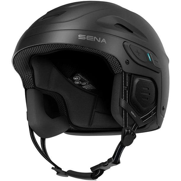 Latitude SX, Sena Smart Snow Helmet, Freestyle, Matte Black, M Size