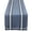 French Blue, variant on French Blue Dobby Striped Fringe Ribbed Table Runner 14x72