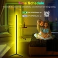 Neoglint Multi Control RGB Corner Floor Lamp, Music Sync, for Living