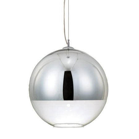 

Eurofase Lighting 20455 Chrome 1 Light 15.75 Dia. Down Lighting Pendant From The Chromos