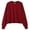 A-RD3300, variant on XIAOCHA Womens Cropped Solid Crew Neck Sweatshirt Oversized Long Sleeve Pullover Soft Minimalist Casual Sweatshirts