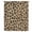 Light Brown Mocha Brown Tan, variant on Leopard Prints Sheer Curtains 84 Inches Long, Modern Geometric Animals Textured Light Filering Curtains, Breathable Simi Curtain Privacy Drapes for Living Room Bedroom Lightweight Window Treatment