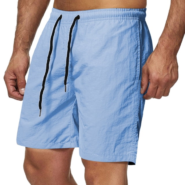 Puntoco Shorts Hombre Casuales Playa Liso Moda,Pantalones Cortos Deportivos Para Hombre Con Bolsillos De Secado Rápido Baloncesto Correr Ciclismo,Promoción, Alto Y Grande
