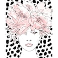 thumbnail image 3 of Tavoletti, Anne 12x14 Black Modern Framed Museum Art Print Titled - Floral Figures III Blush, 3 of 5
