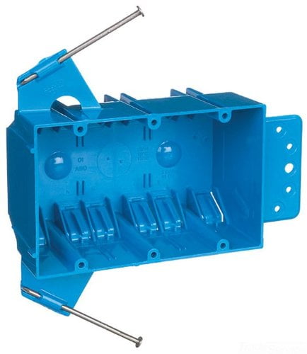 Madison Electric Products Smart Box 1 Gang 22.5 c Adjustable Depth Device Box
