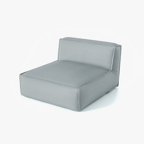 ConToose Waterproof Foam Bean Bed Chair - Durable Machine-Washable Patio Lounger for Poolside, Backyard & Beach, Cloud Comfort, Lightweight Weatherproof