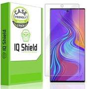 IQ Shield Screen Protector Compatible with Samsung Galaxy Note 10 (6.3 inch Display)(2-Pack)(Case Friendly) Anti-Bubble Clear Film
