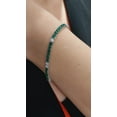 thumbnail image 3 of CZ round Emerald and CZ Diamond Bracelet,CZ Diamond Bracelet | 14K Gold plated Tennis Bracelet ,Diamond and Gemstone Bracelet, 3 of 4