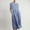 Light Blue, variant on TMOYZQ Women’s Summer Boho Linen Dress Short Sleeve Vintage Flower Printed Maxi Dress Crew Neck Loose Casual Long Dress with Pocket