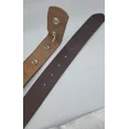 thumbnail image 2 of Genuine Leather Snap on Belt Strap, Heavy Duty, Durable, 1.5" Wide, Easy Carry and Everyday Use Belt Strap, 2 of 5