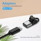 thumbnail image 1 of Adaptador Cargador Micro USB Hembra para Garmin Fenix ​​7/7S/7X/6/6S/6X (Gris), 1 of 4