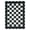 Black white, variant on Scalloped Runner Rug, Washable Non-Slip Kitchen/Hallway Rug, Farmhouse Checkerboard Indoor/Outdoor Carpet, for Entryway, Porch, Laundry