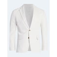thumbnail image 6 of Free Assembly Men's Tailored Fit Linen Blend Suiting Blazer, Sizes 40R-52R, 6 of 7