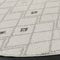 thumbnail image 3 of SAFAVIEH Adirondack Selina Geometric Diamonds Area Rug, Ivory/Grey, 6' x 6' Round, 3 of 7
