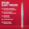 thumbnail image 2 of Pinza de depilación Revlon multiusos de acero inoxidable, 2 of 9