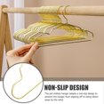 thumbnail image 4 of CHUANK 10 Metal Pet/Dog/Baby/Children Clothes Hangers, 4 of 6