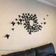 thumbnail image 2 of 24 Uds 3D mariposa extraíble Mural pegatinas pegatinas de pared calcomanía para decoración del hogar y la habitación Fokelyi HMHZ738-1, 2 of 5