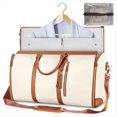 thumbnail image 3 of Bolsa de Ropa Plegable de Viaje Bolsa de Ropa Multifunción Bolsa de Viaje Bolsa de Ropa para Llevar en Bolsa de Ropa,Beige, 3 of 5